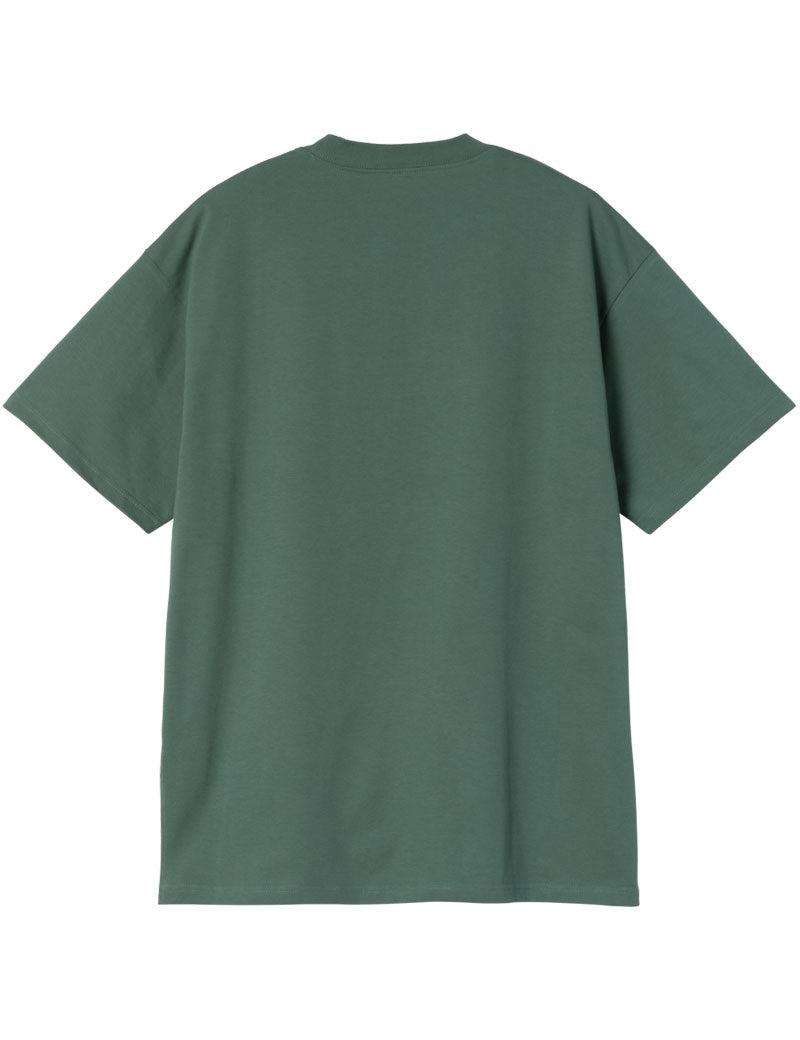 Carhartt Wip Short Sleeve Experiential T-Shirt Silver Pine
