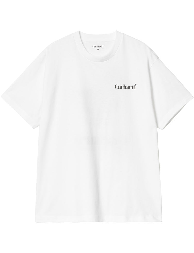 Carhartt Wip Fold Duck Short Sleev T-Shirt White