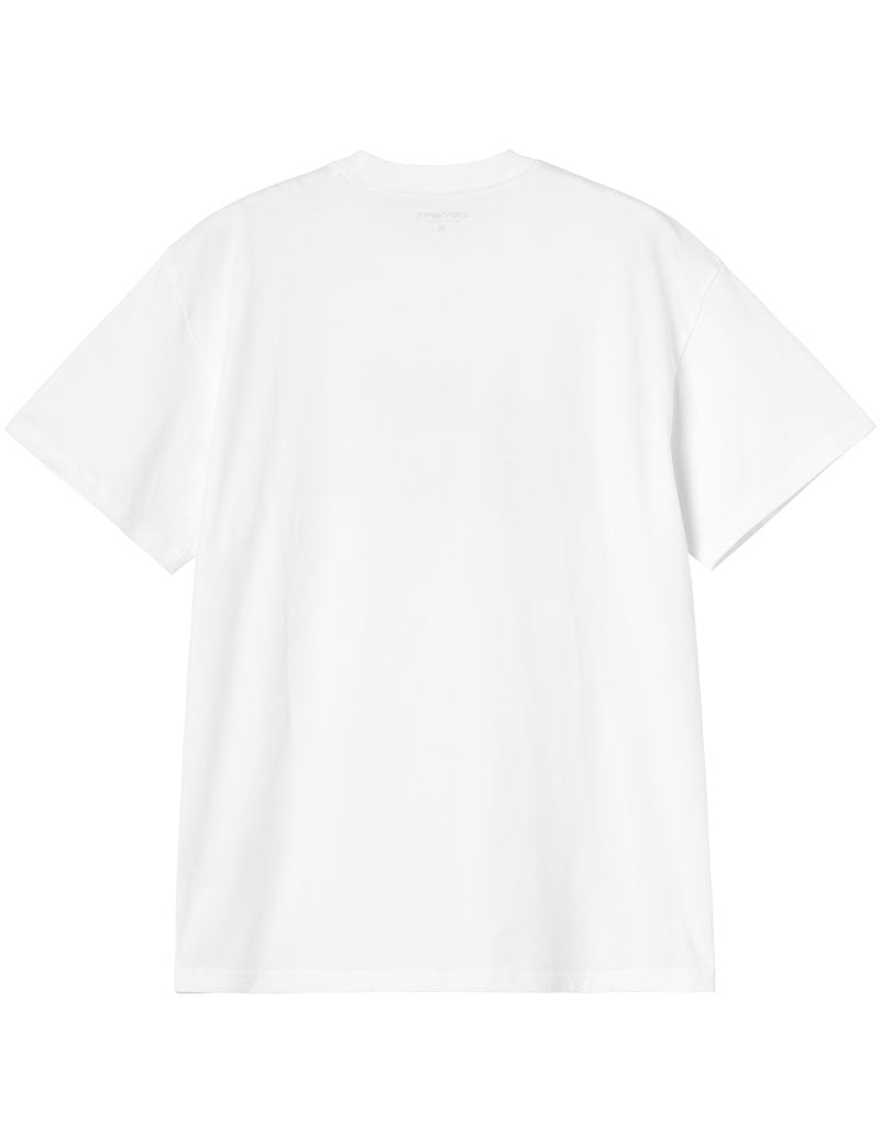 Carhartt Wip Short Sleeve Make Believe League T-Shirt White