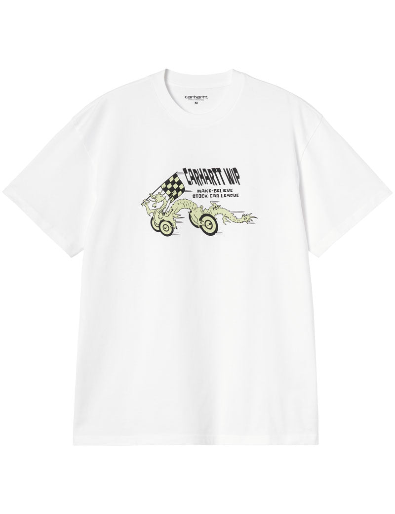 Carhartt Wip Short Sleeve Make Believe League T-Shirt White