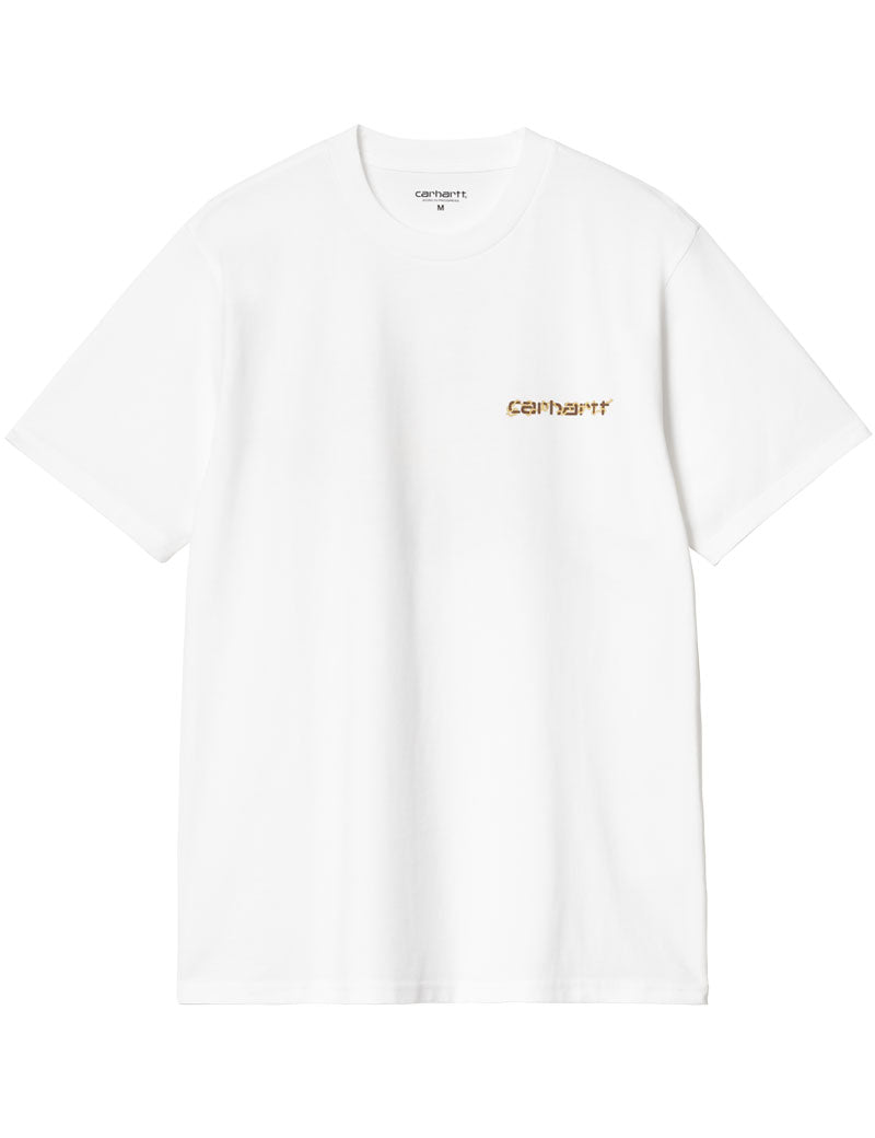 Carhartt WIP Noodle Soup Short Sleeve T-shirt White