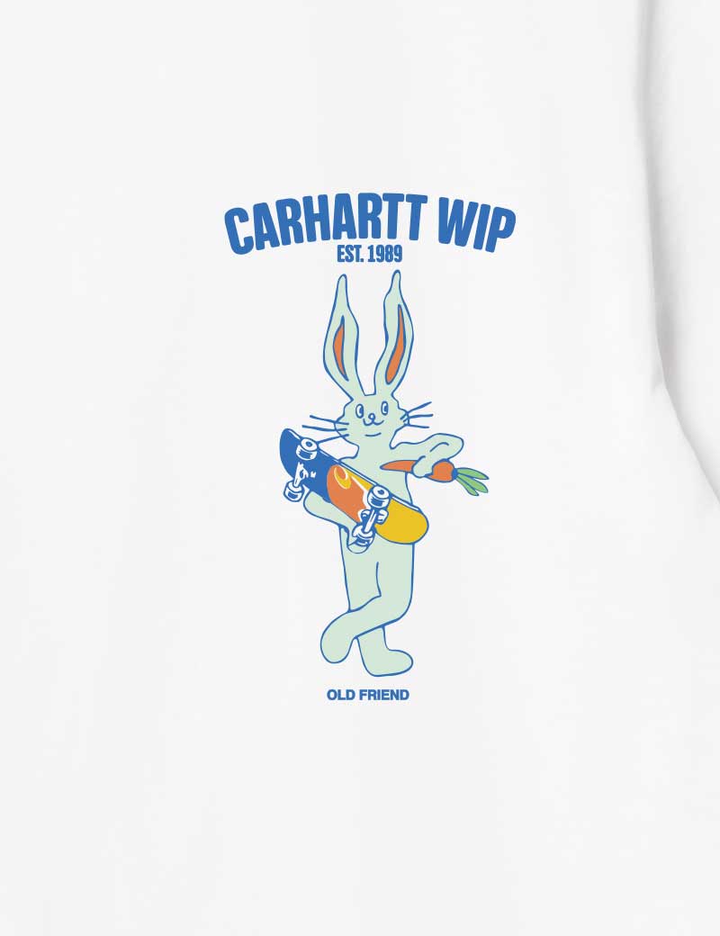 Carhartt Wip Short Sleeved Old Friends T-Shirt White