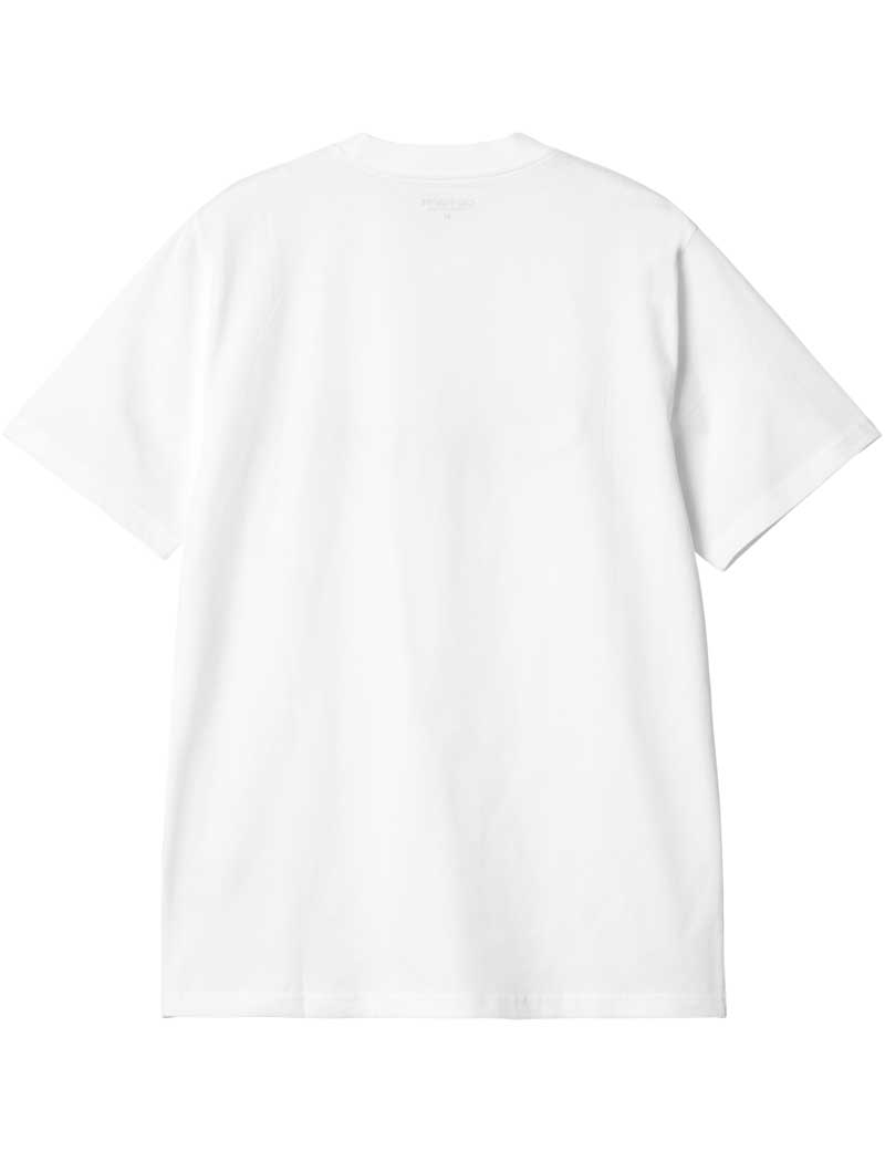 Carhartt WIP Paradise Script Short Sleeve T-shirt White