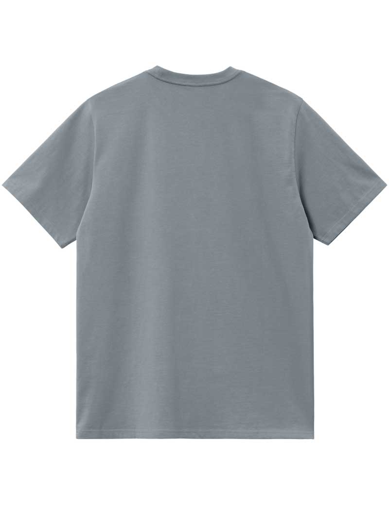 Carhartt WIP Script Short Sleeve T-Shirt Dove Grey Wax