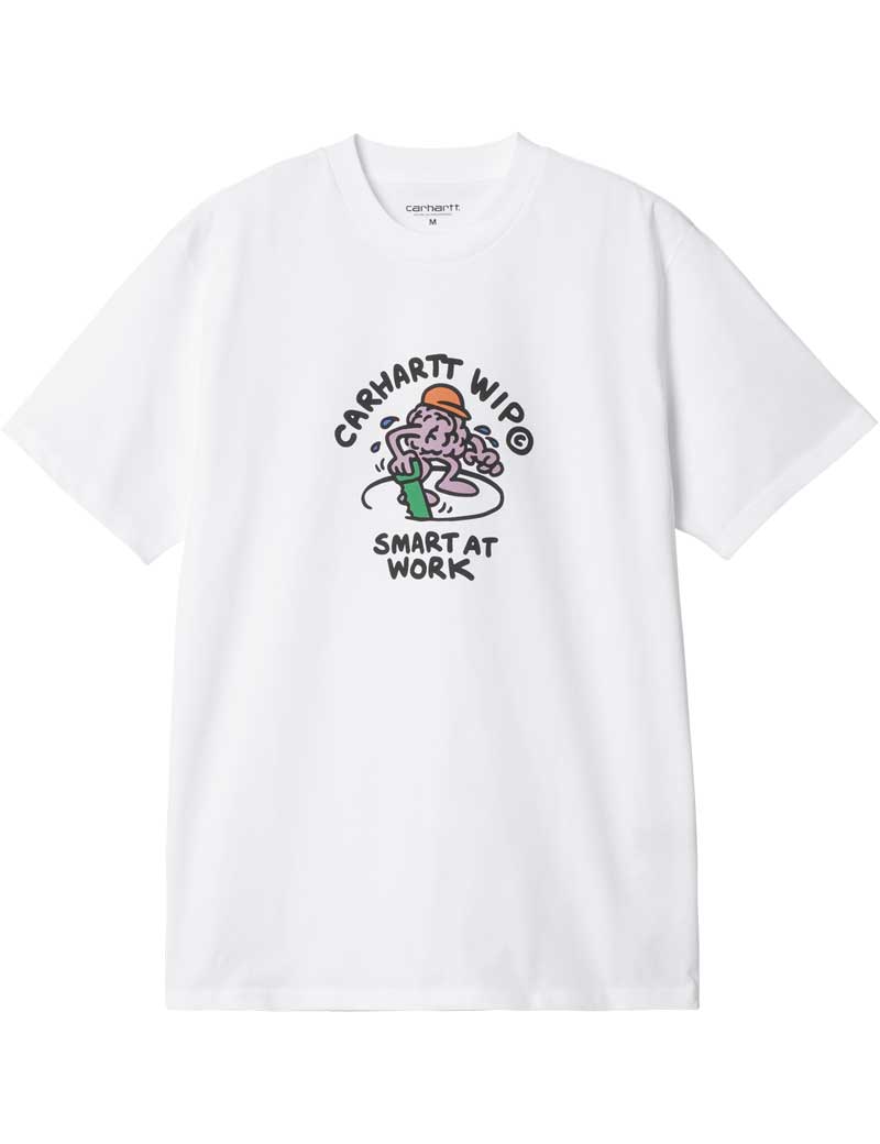 Carhartt Wip Smart Short Sleeve T-Shirt White