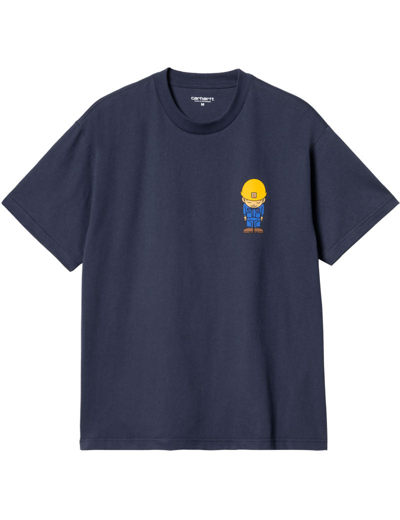 Carhartt Wip Sumimasen Short Sleeve T-Shirt Air Force Blue