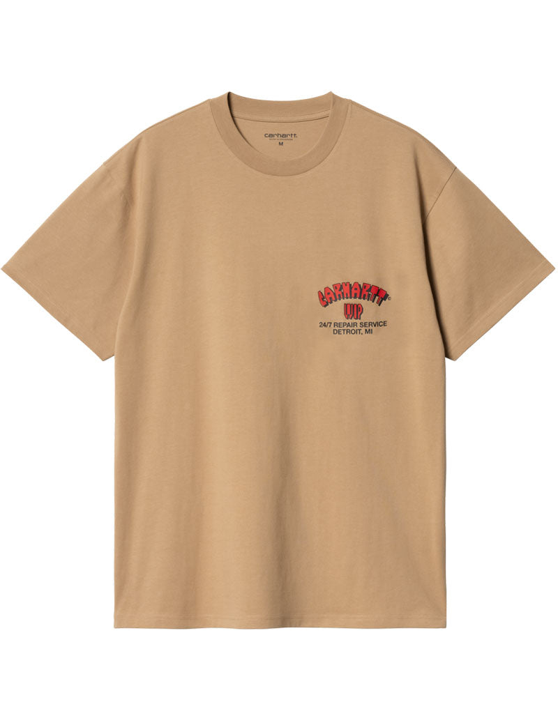 Carhartt Wip Short Sleeved Super Tired T-shirt Peanut