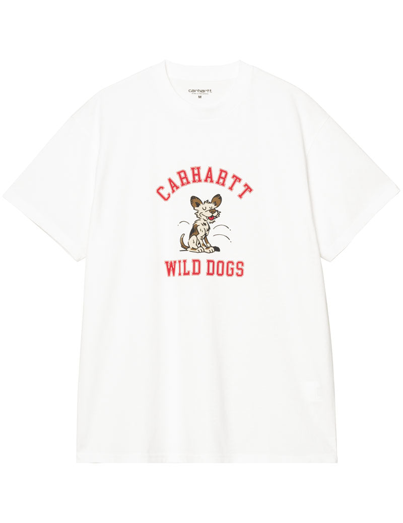 Carhartt Wip Short Sleeve Wild Dog T-Shirt White
