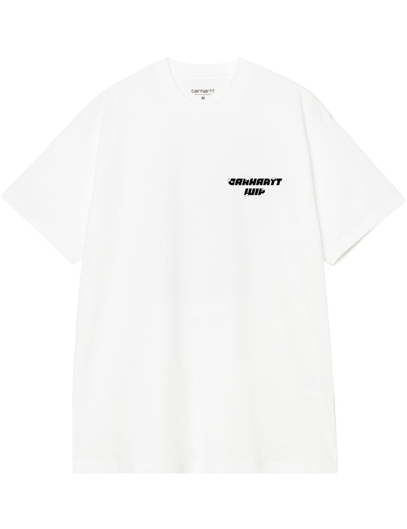 Carhartt Wip Short Sleeve Wiptopia T-Shirt White