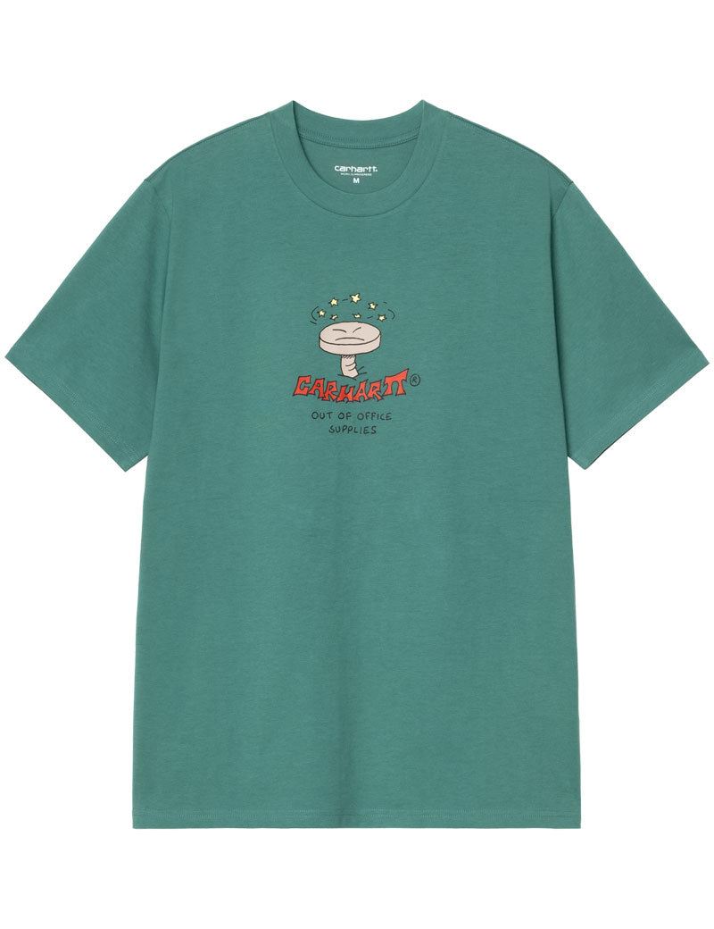 Carhartt Wip Short Sleeve Work Life Romance T-Shirt Saguaro