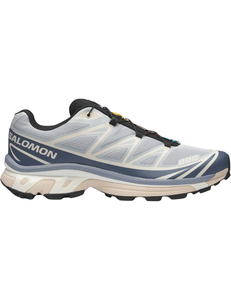 Salomon XT-6 LAB Trainers Pearl Blue, Grisaille And Vanilla Ice