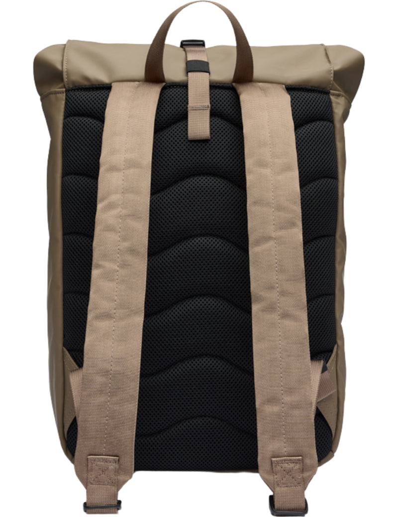 Sandqvist Stream Rolltop Backpack 14" Clay Back