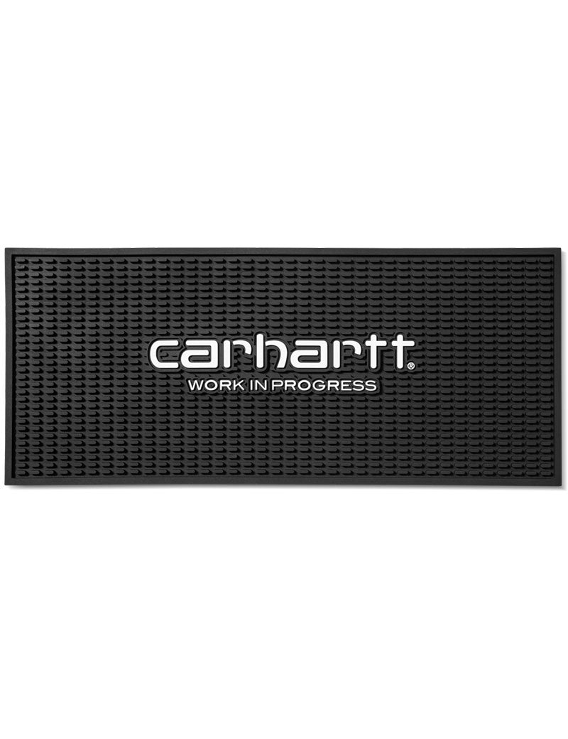 Carhartt Wip Script PVC Draining Mat Black White