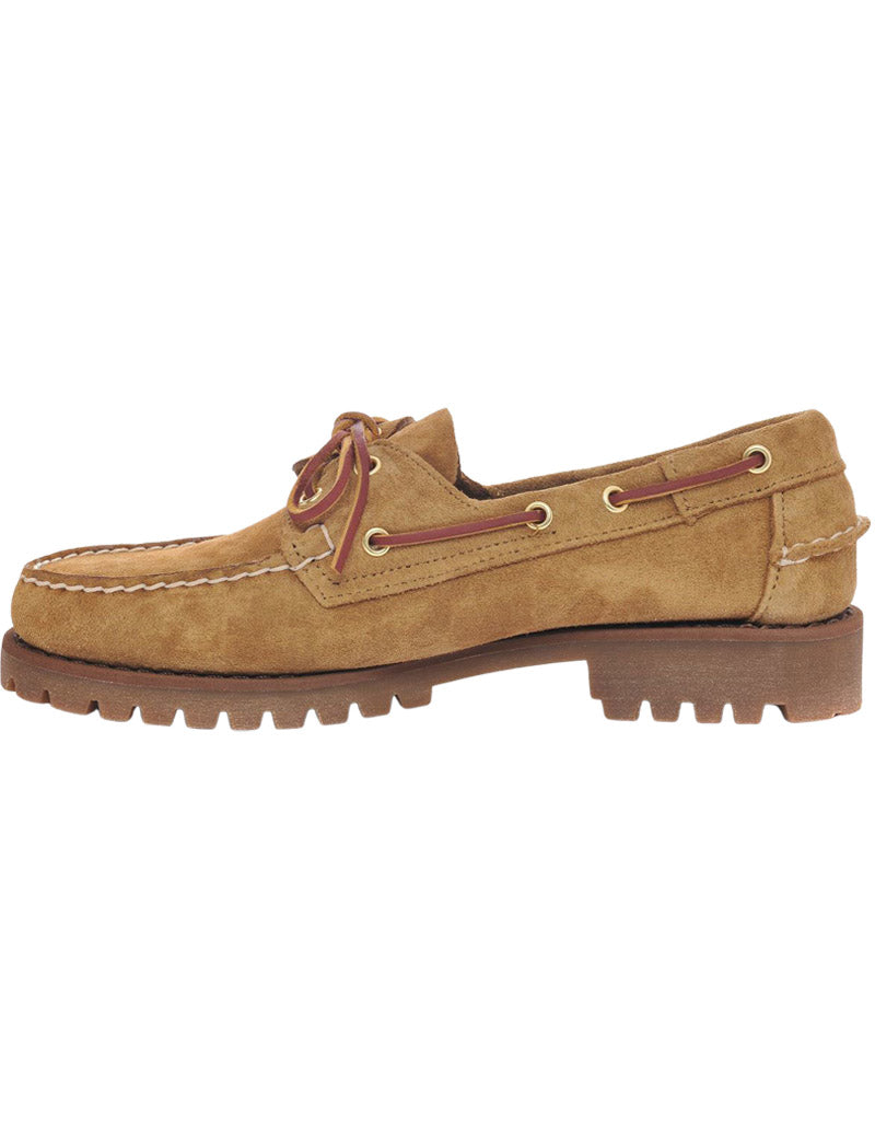 Sebago Ranger Artisan Moccasins Curry Inside VIew