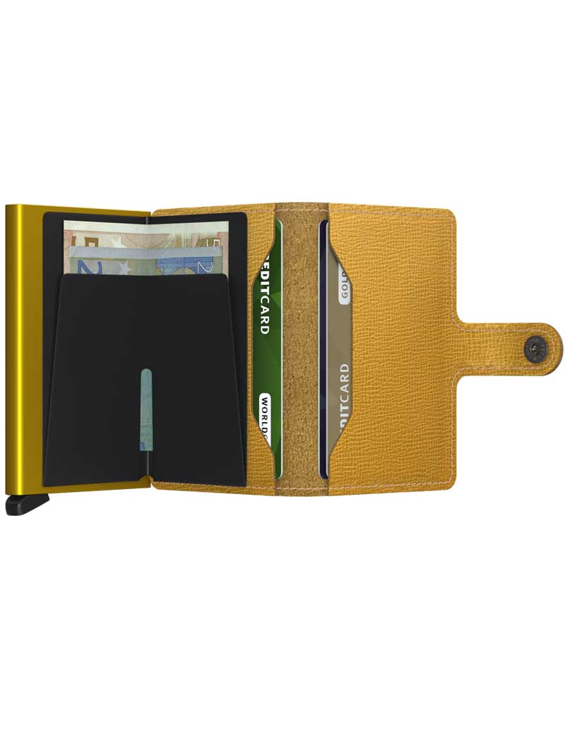 Secrid Mini Wallet Crisple Ochre