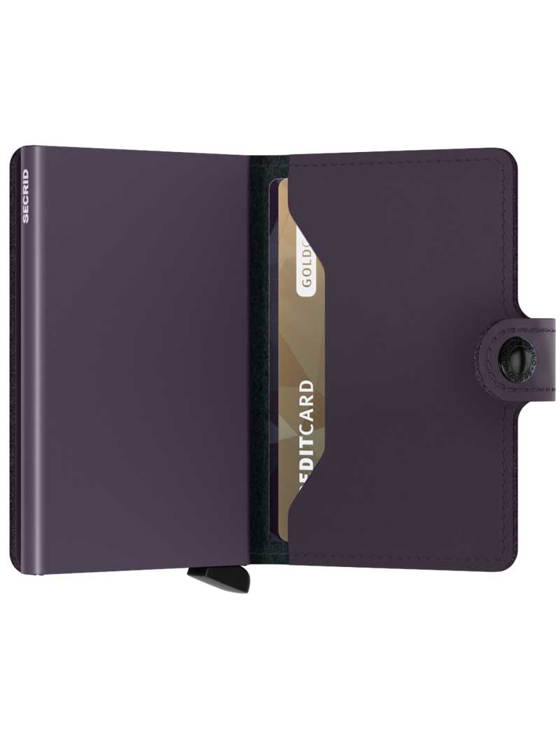 Secrid Mini Wallet Matte Dark Purple