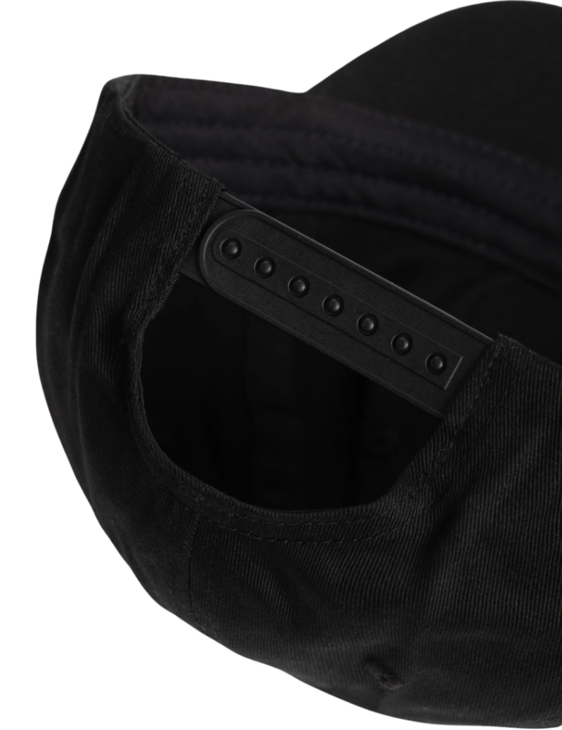 Service Works Chefswear Cap Black Adjustable Snap