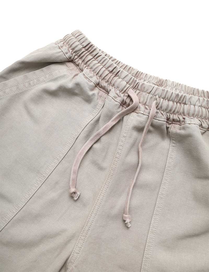 Service Works Classic Chef Pants Stone Elasticated Waistband