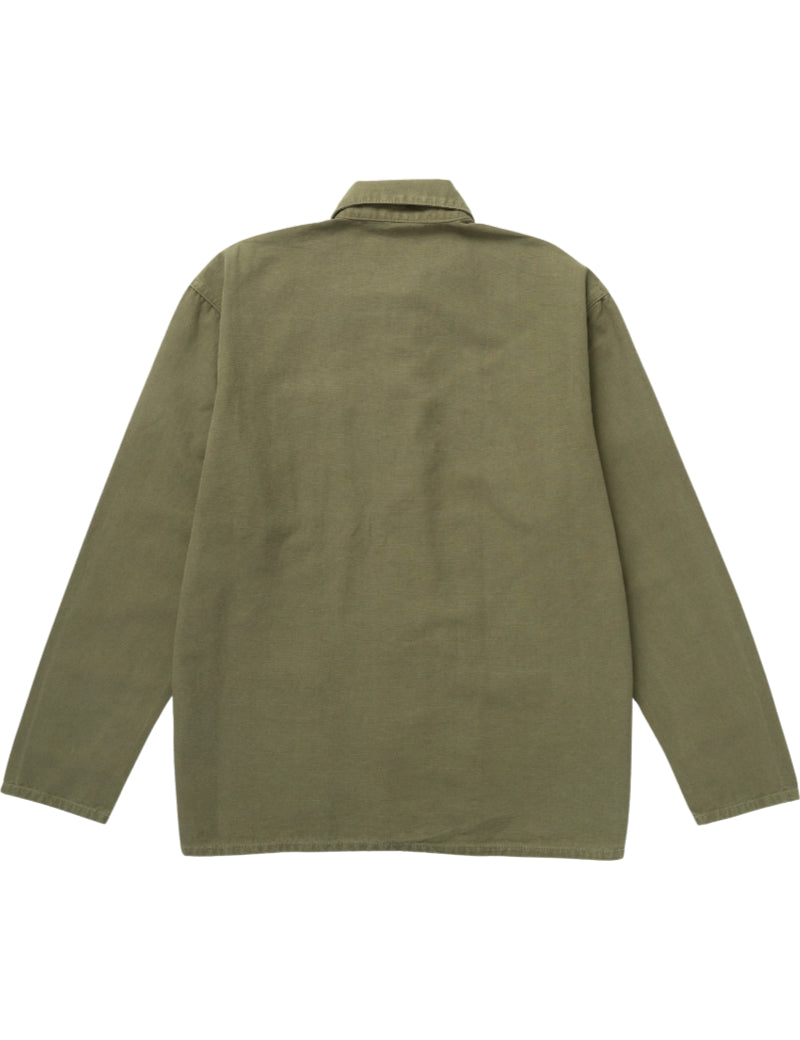 Service Works Classic Chore Shirt Olive Back