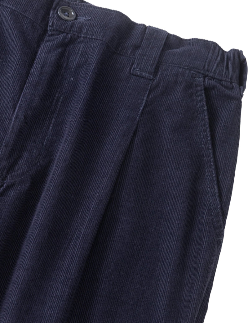 Service Works Fine Cord Waiter Pants Dark Navy Waistband
