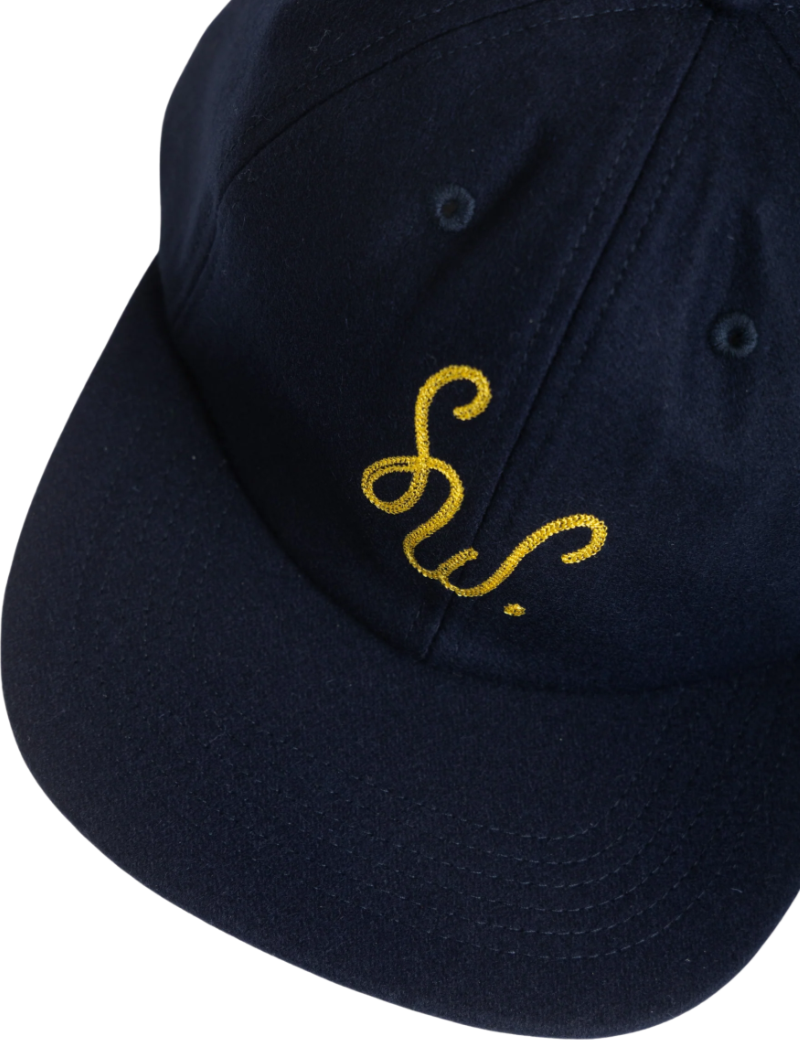 Service Works Monogram Cap Navy Embroidered Logo