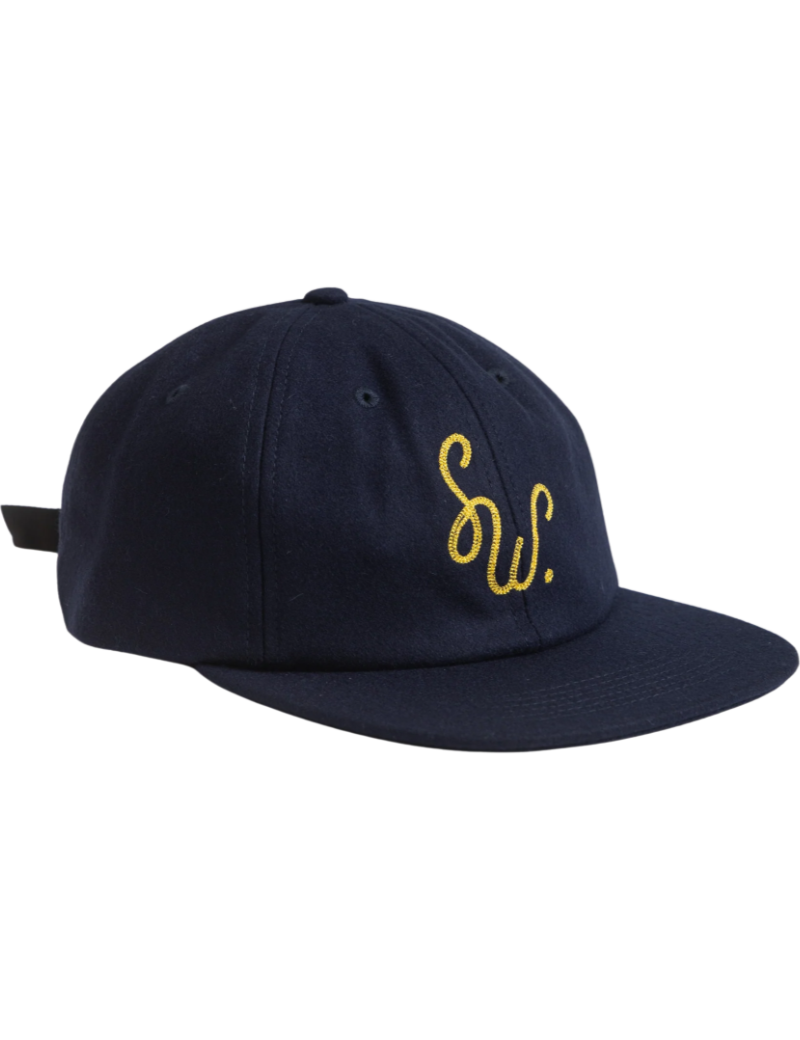 Service Works Monogram Cap Navy Front