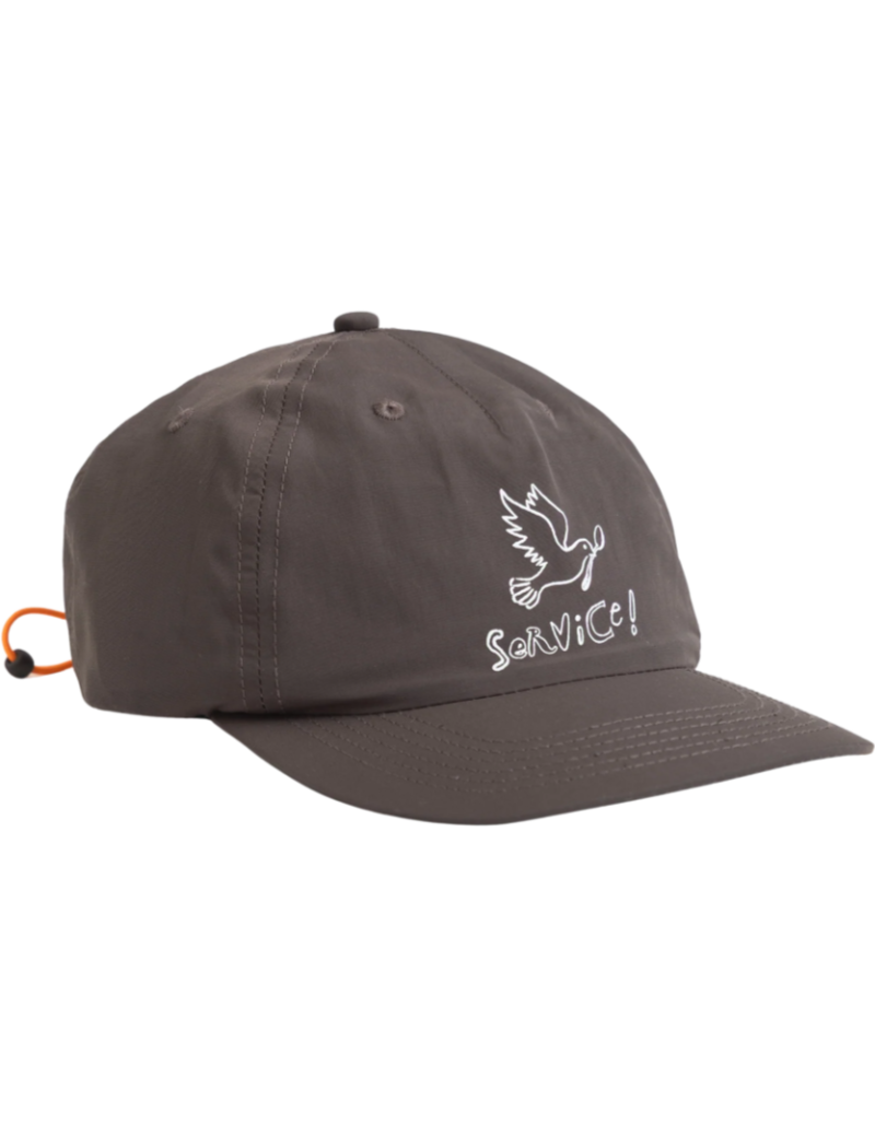 Service Works Nylon Dove Cap Brown Front