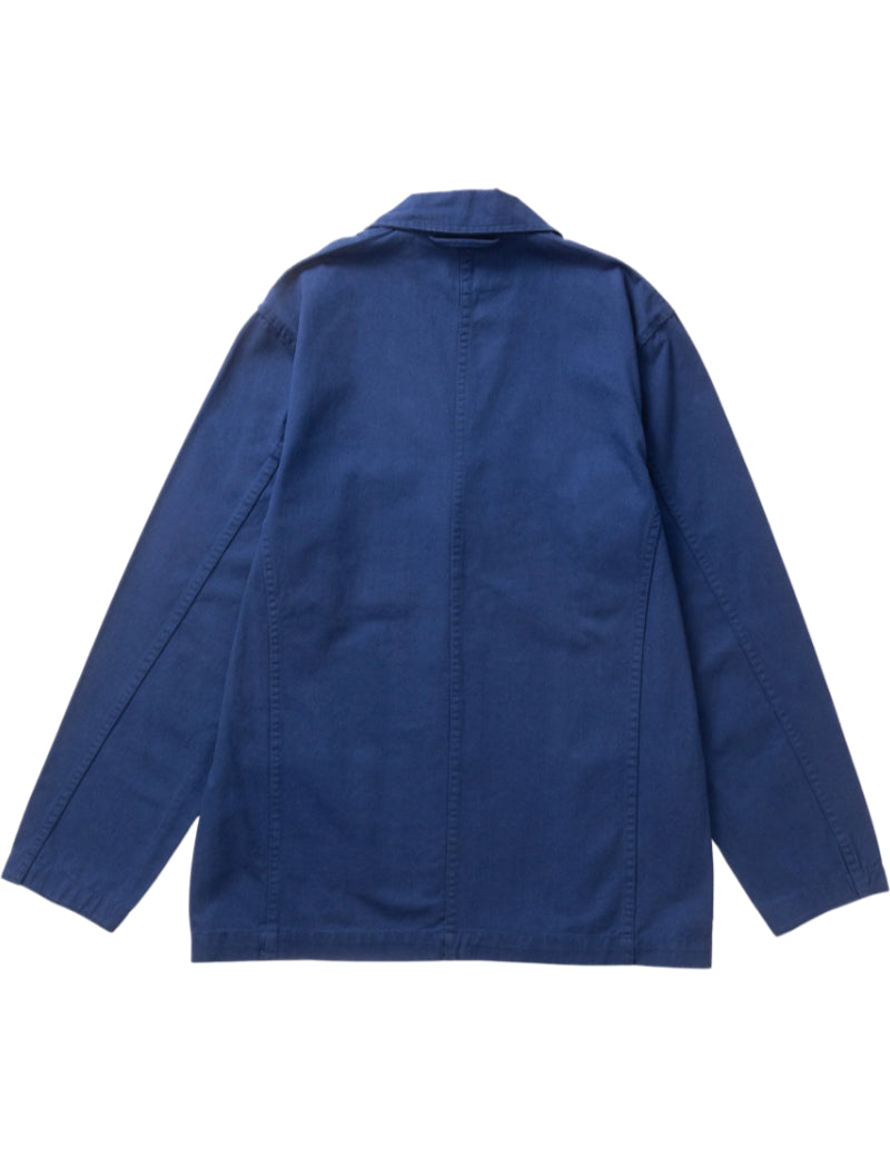 Service Works Twill Server Suit Jacket Blue Back