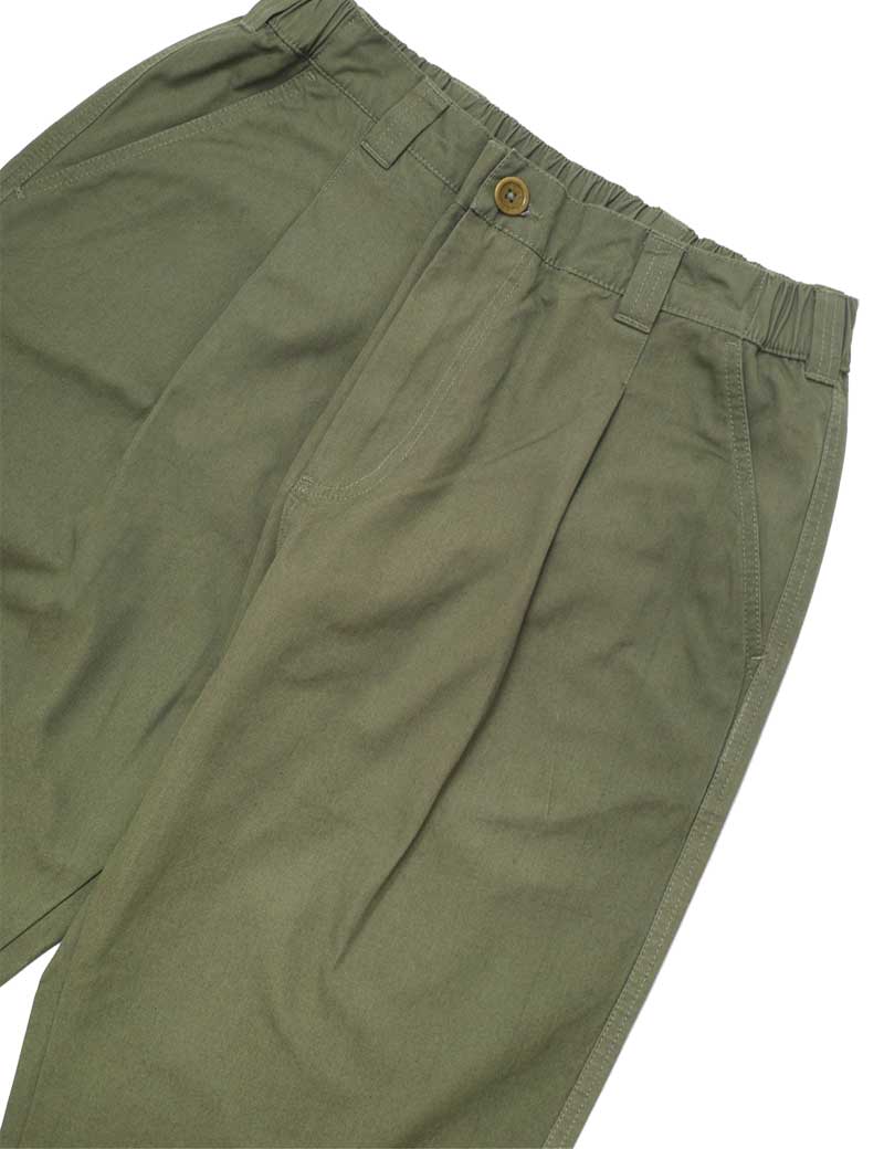 Service Works Twill Waiter Pant Olive Waistband