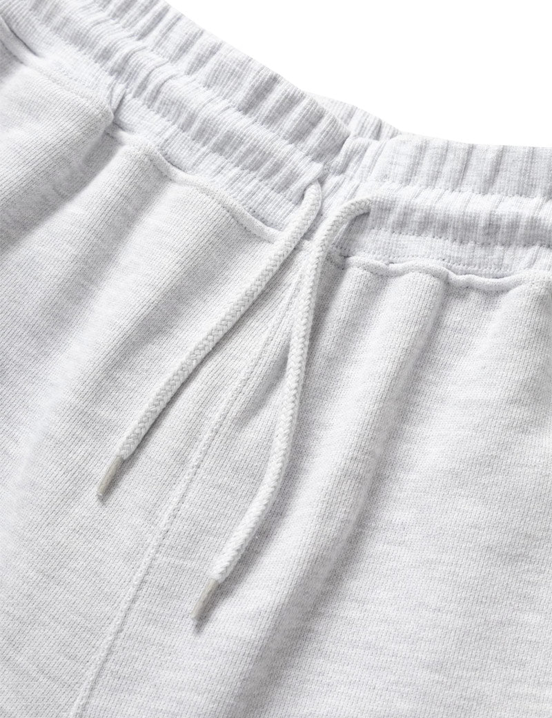 Power Goods Loopback Sweat Shorts Ash Waistband Detail