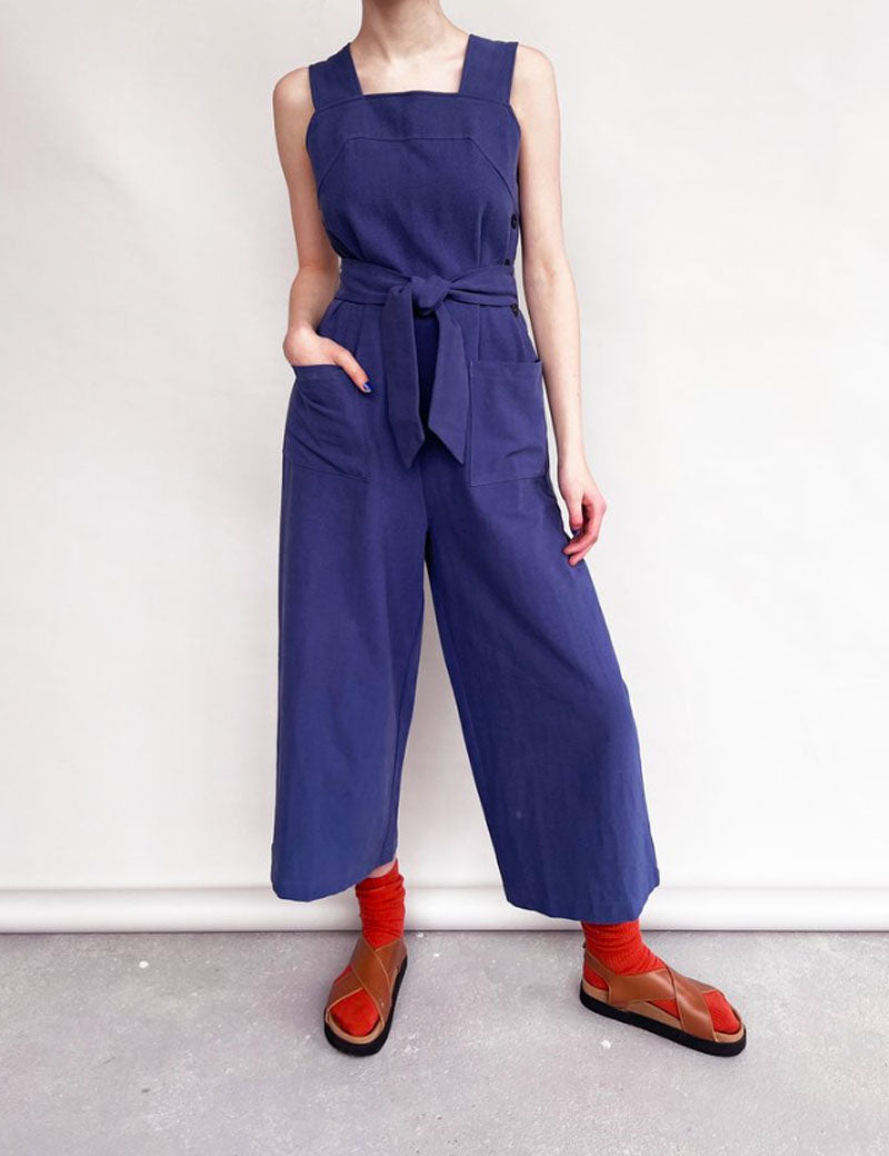 Sideline Danny Jumpsuit Indigo