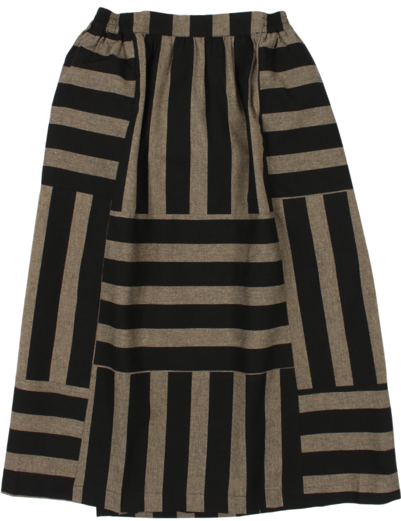 Sideline Ivy Skirt Bold Stripe