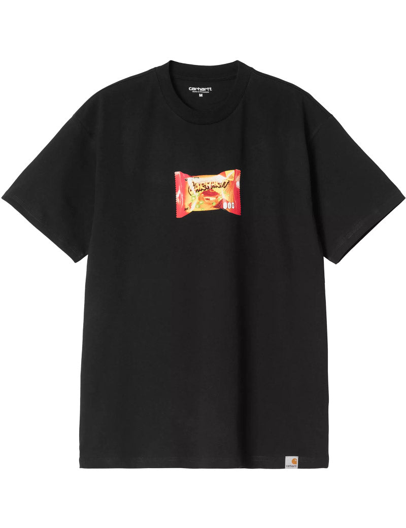 Carhartt WIP S/S Road Side Snack T-Shirt Black