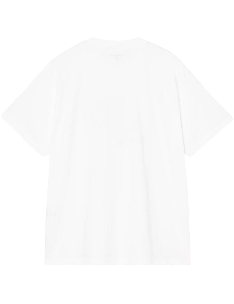 Carhartt WIP S/S Road Side Snack T-Shirt White Back View