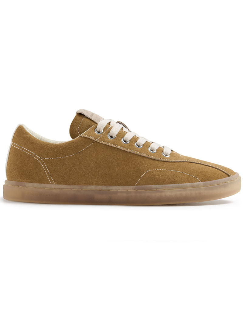Stepney Workers Club Surma Suede Trainers Camel