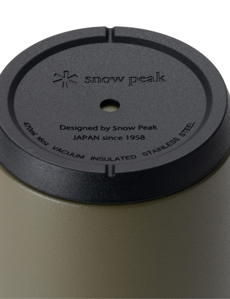 Snow Peak Shimo Tumbler 470 Olive