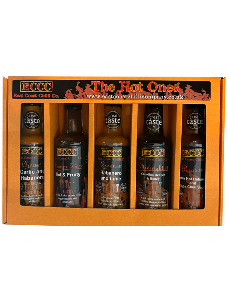 East Coast Chilli Co. The Hot Ones gift set