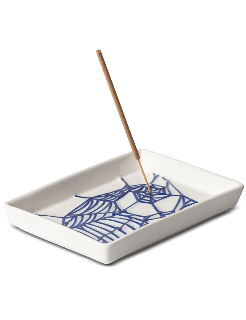 Carhartt Wip Theory & Practice Incense Tray Porcelain White Blue