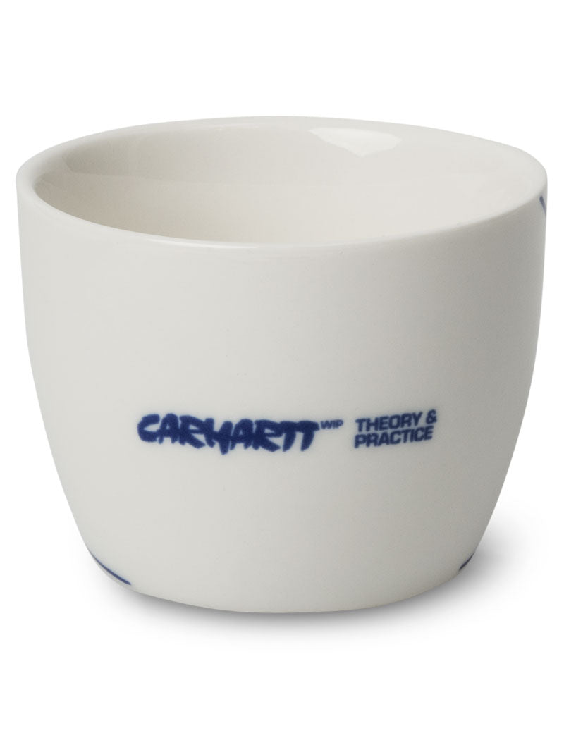 Carhartt Wip Theory and Practice Soba Cup Set Porcelain White Blue