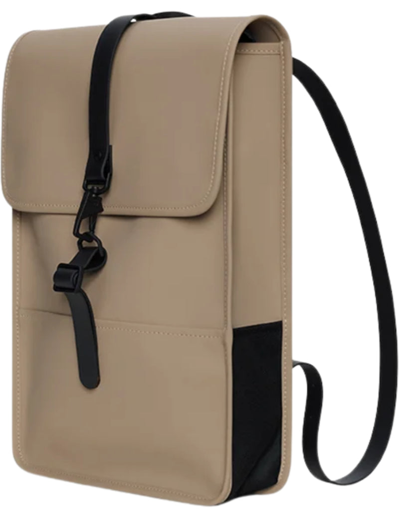 Title
Rains Backpack Mini Beige 13020 Angled