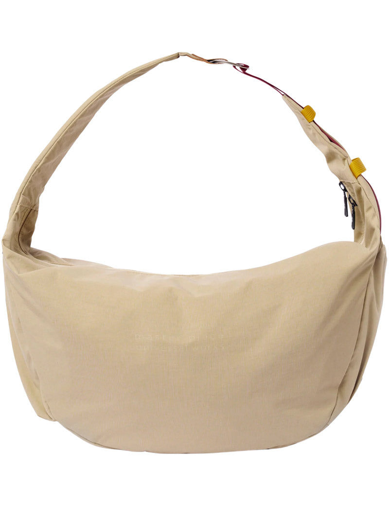Universal Works X Master-Piece Canvas Shoulder Bag M Beige