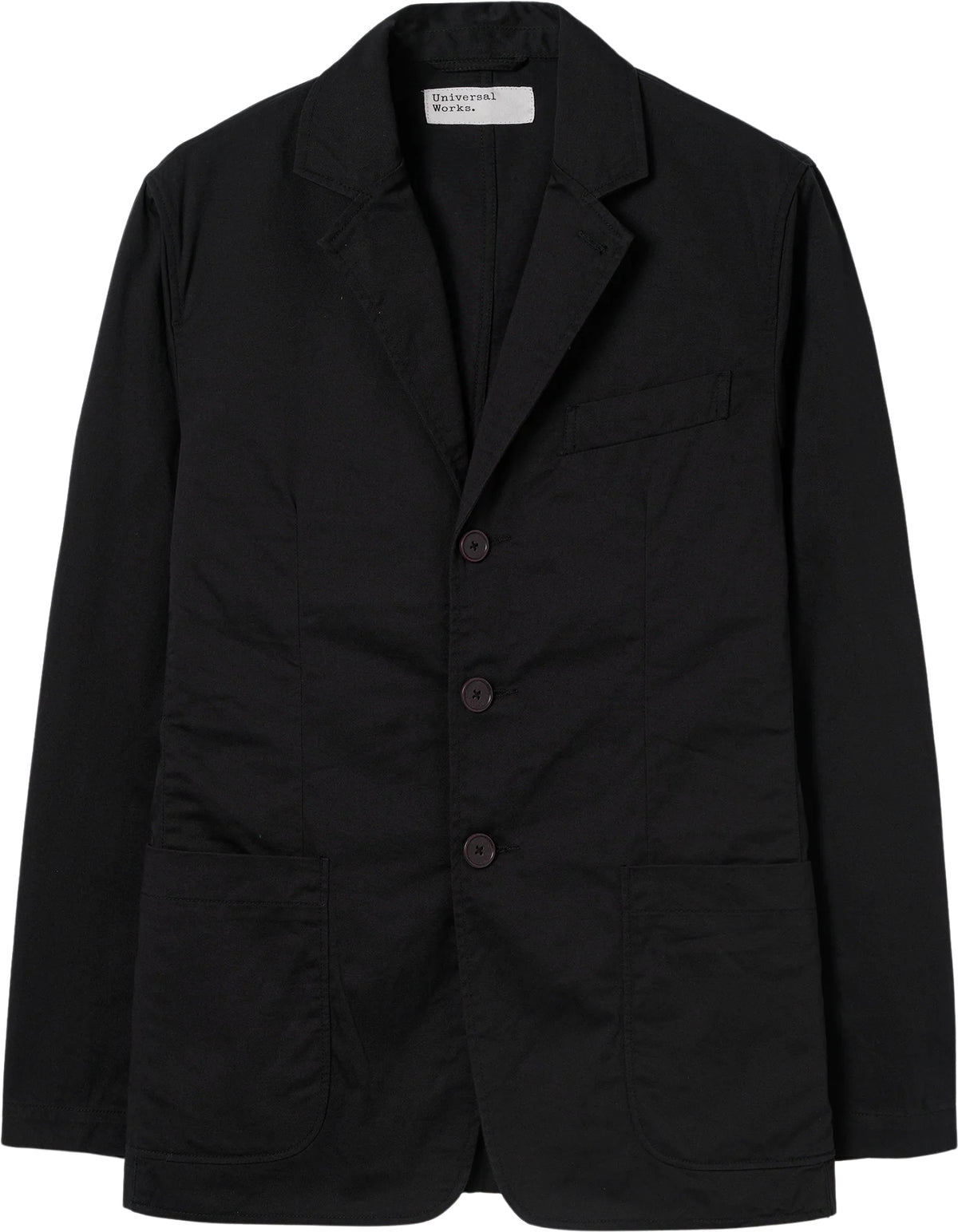 Universal Works London Jacket Black Twill