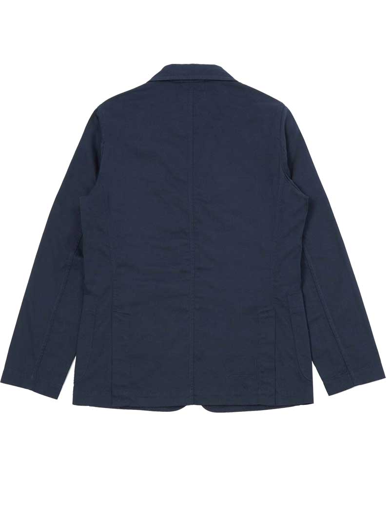 Universal Works London Jacket Navy  Twill Back