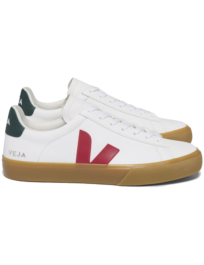 Veja Campo Trainers White Pekin Poker Natural Men's