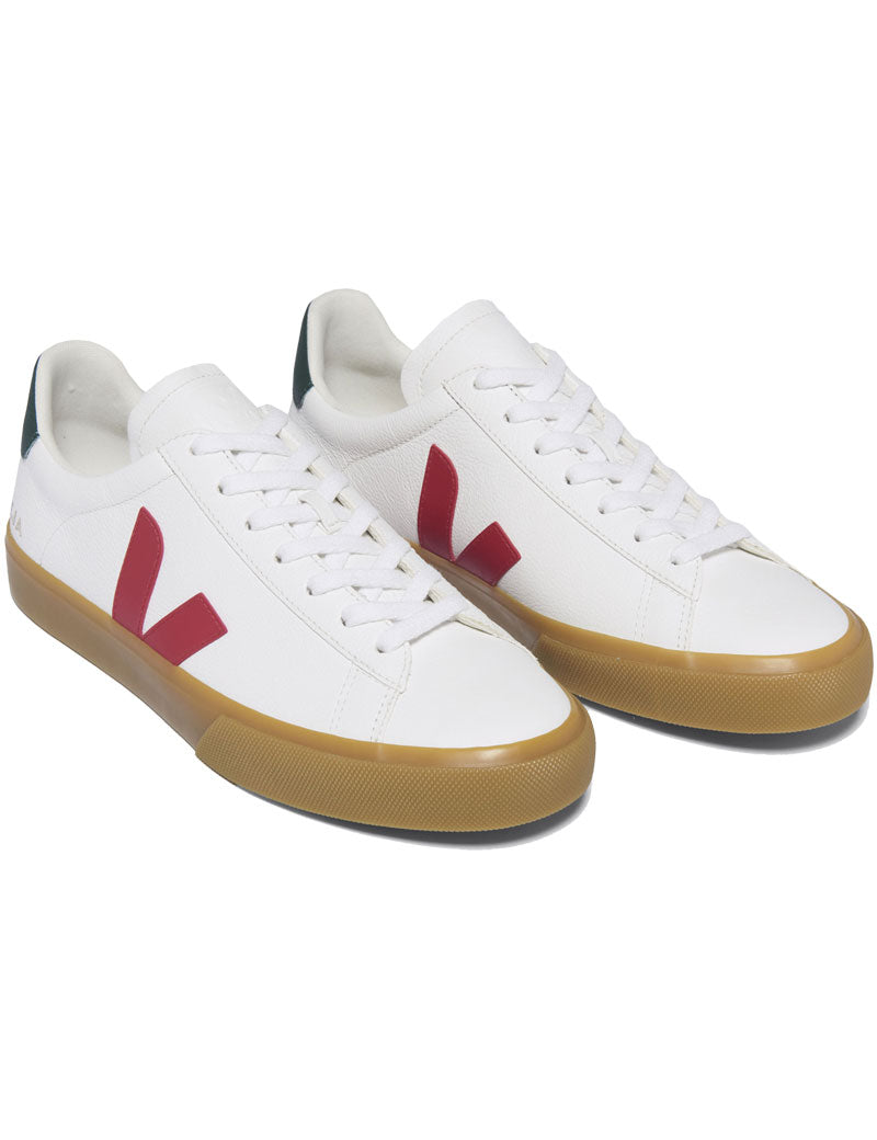 Veja Campo Trainers White Pekin Poker Natural Men's