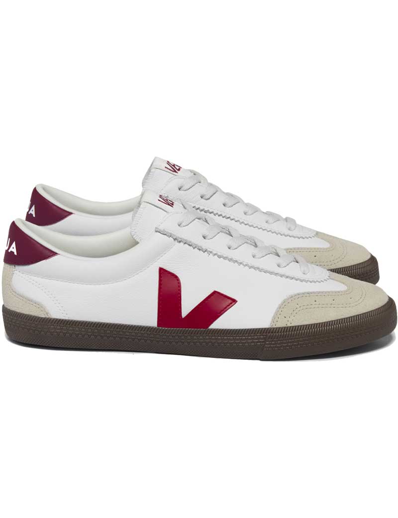 Veja Volley O.T Trainers White Pekin Bark Women's