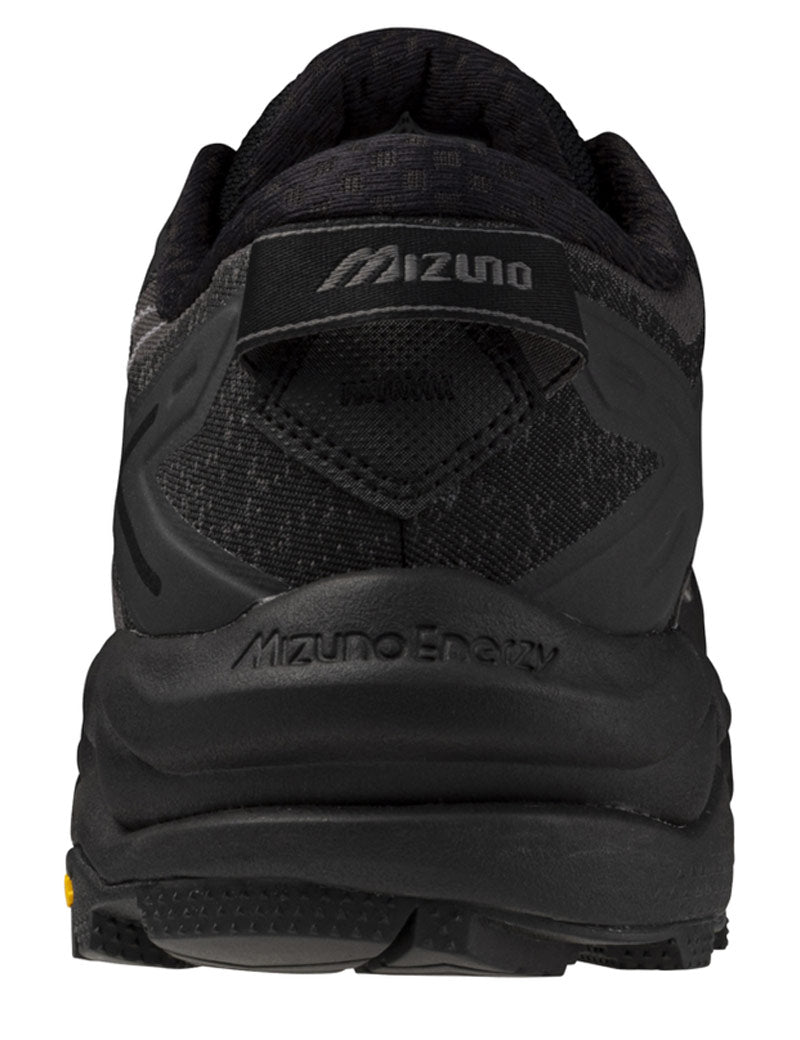 Mizuno WAVE MUJIN LS GTX Trainers Black Quiet Shade Black Sand Heel
