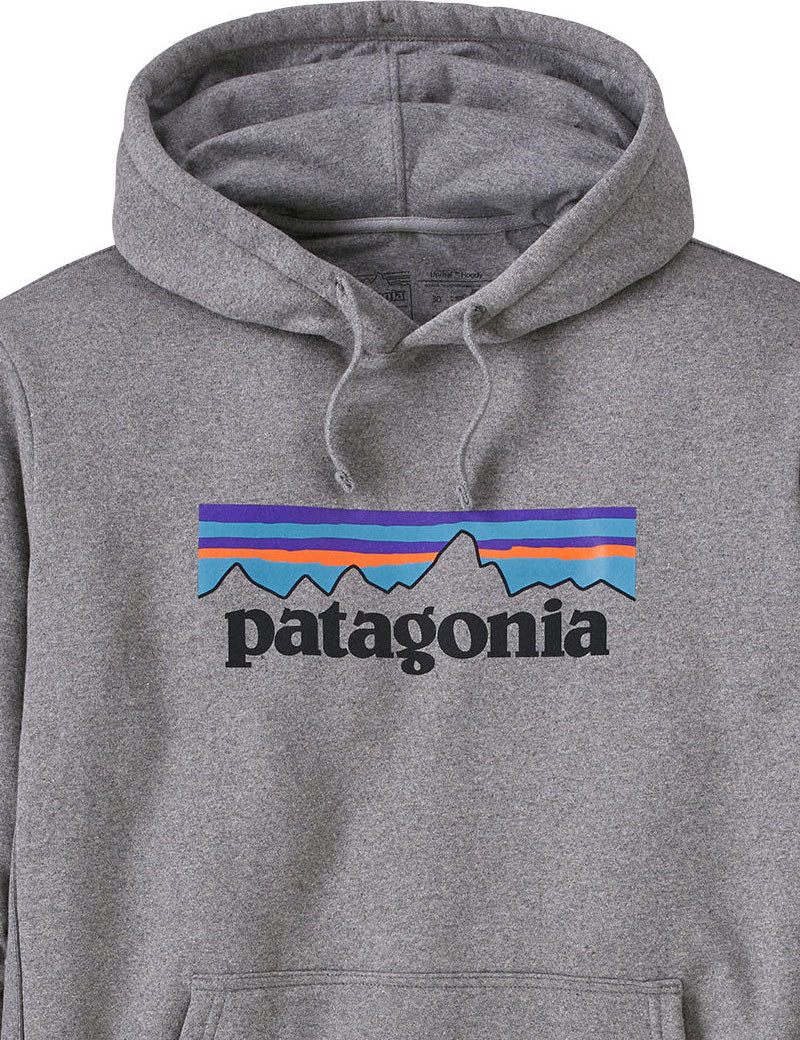 Patagonia M's P-6 Logo Uprisal Hoody Gravel Heather