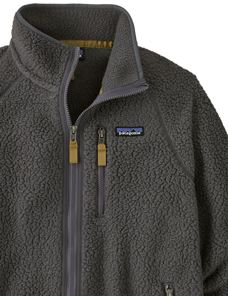 Patagonia grey fleece jacket on sale