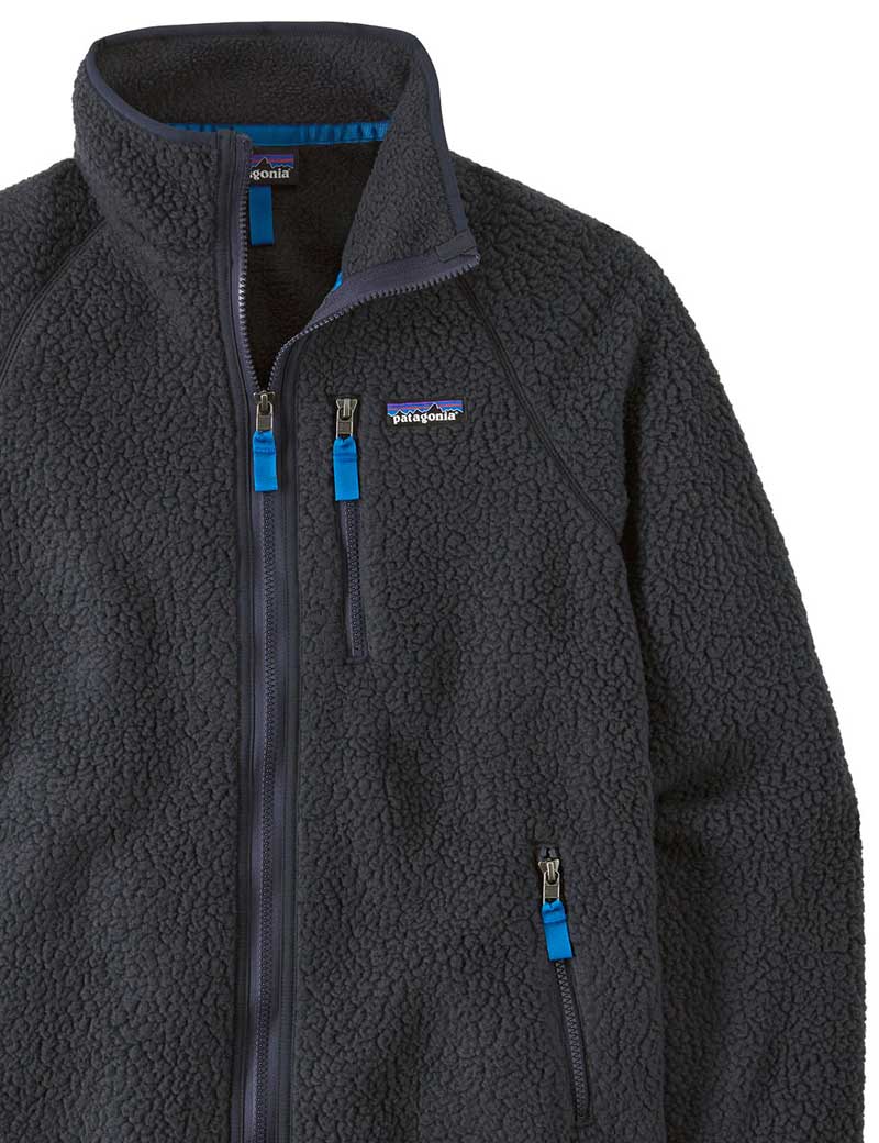 Patagonia M's Retro Pile Fleece Jacket Pitch Blue Endless Blue